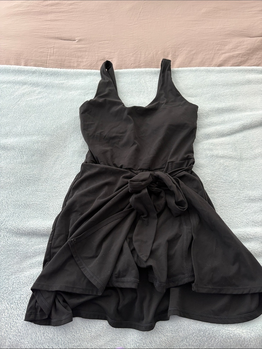 Women's Athletic Scoop Neck Dress w/ Shorts